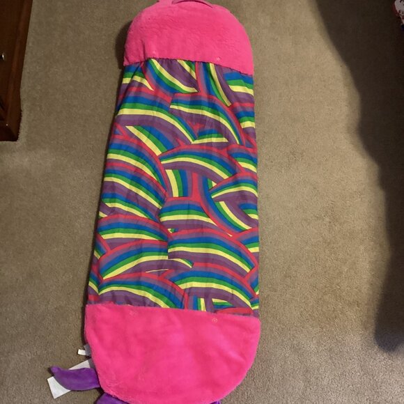 Children's Happy Napper Sleeping Bag Unicorn Rainbow - Picture 5 of 10